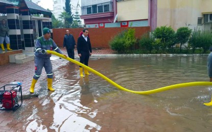 Fırtına için Tüm Birimler Alarma Geçti