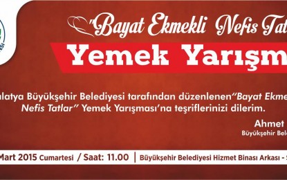 Bayat Ekmekli Yemek Yarışması …