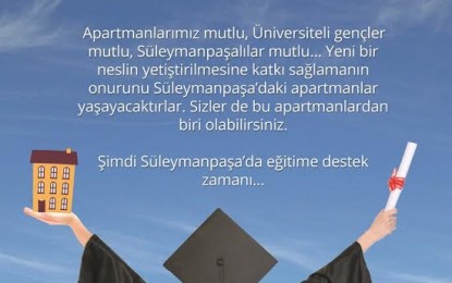 Süleymanpaşalı Üniversite Öğrencilerine Burs Desteği