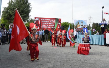 Başkan Can, “Azerbaycan ile doğuştan gelen bir kardeşliğimiz vardır”