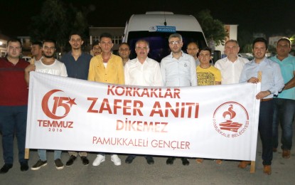 PAMUKKALELİ GENÇLER ÖMER HALİSDEMİR’İN MEZARINI ZİYARET ETTİ