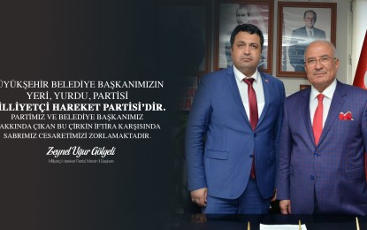 MHP Mersin’den Kocamaz’a destek