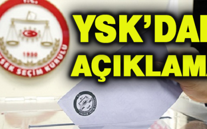 YSK Seçime Katılma Yeterliliğine Sahip Partileri Açıkladı!