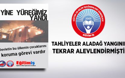 Tahliyeler Aladağ Yangınını Tekrar Alevlendirmiştir