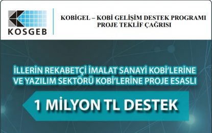 KOBİGEL (KOBİ Gelişim) Destek Başvuruları Başladı!