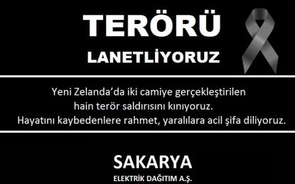 SEDAŞ Terörü Lanetledi