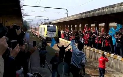 Ada Treni 7 Yıl Aradan Sonra Adapazarı Garı’nda