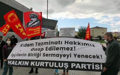 HKP’den Kıdem Tazminatı protestosu!